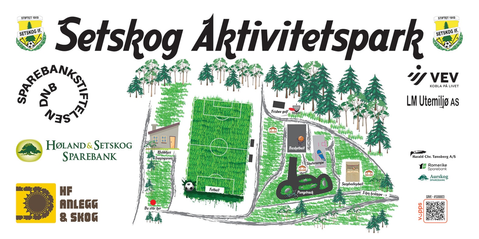 Filming i parken i dag!